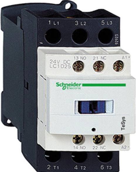 Actual product image Schneider Electric Contactor 3 pole NO contact 25A 220VAC