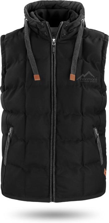 Actual product image Normani Mens Winter Quilted Vest Tropez - 1555 (9XL)