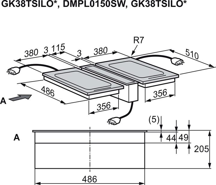 Actual product image Electrolux GK38TSILO