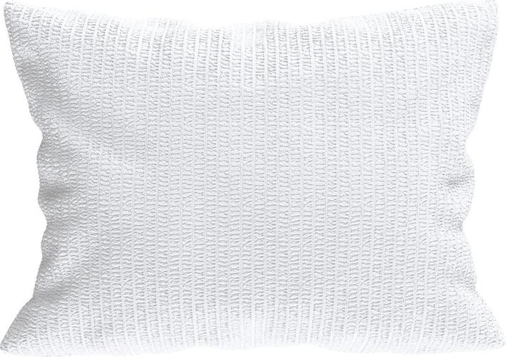 Actual product image Lotus Bettwaren Bed Linen Satin Seersucker uni (Pillowcase, 65 x 100 cm)