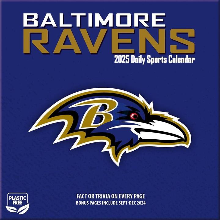 Produktbild NFL - Baltimore Ravens - Boxkalender 2025 (Deutsch, Französisch, Italienisch, Spanisch, Englisch)