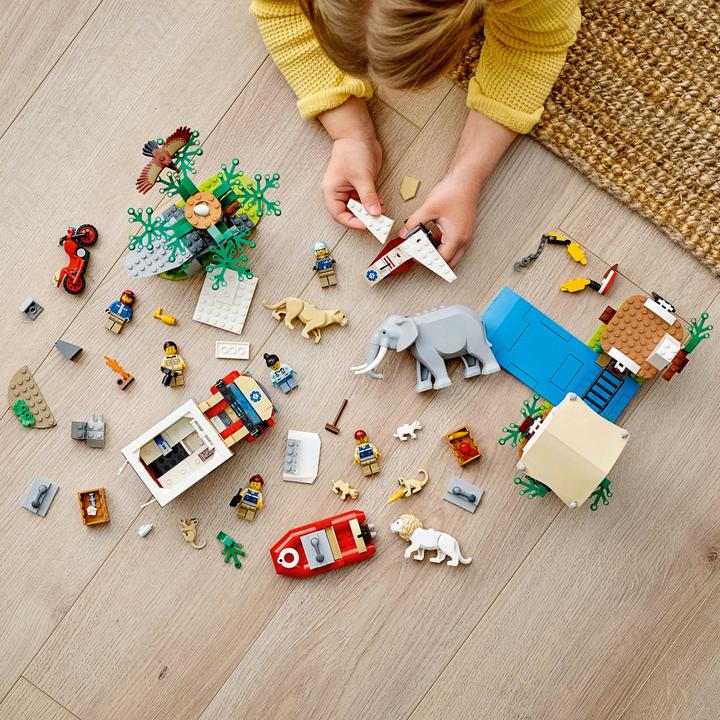 Image du produit LEGO Camp de sauvetage des animaux (60307, LEGO City, LEGO difficiles à trouver)