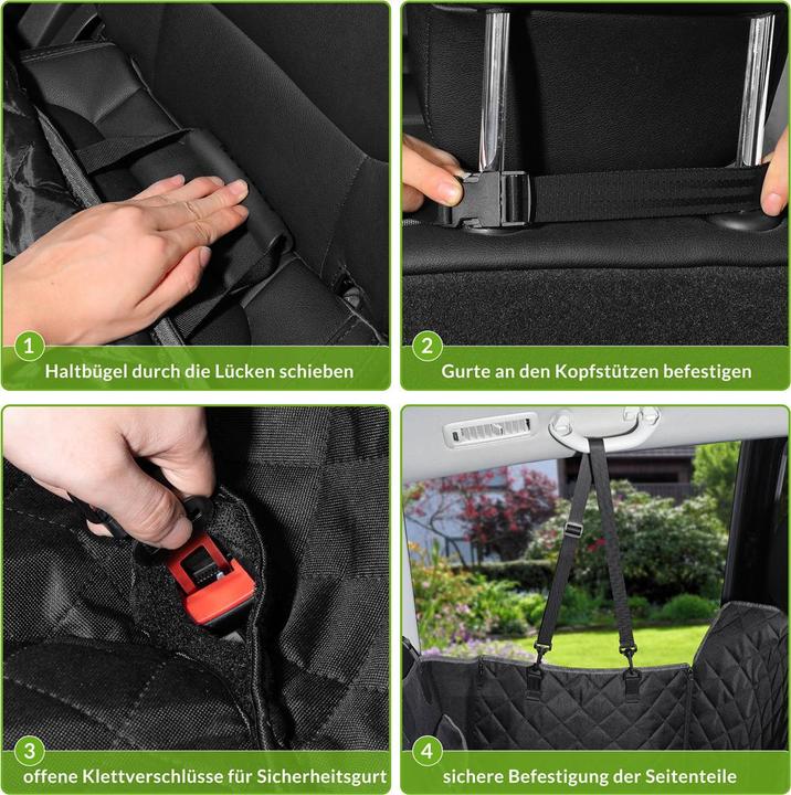 Image du produit Kingsleeve Couverture pour chien pour la voiture (Chien, Lavable)