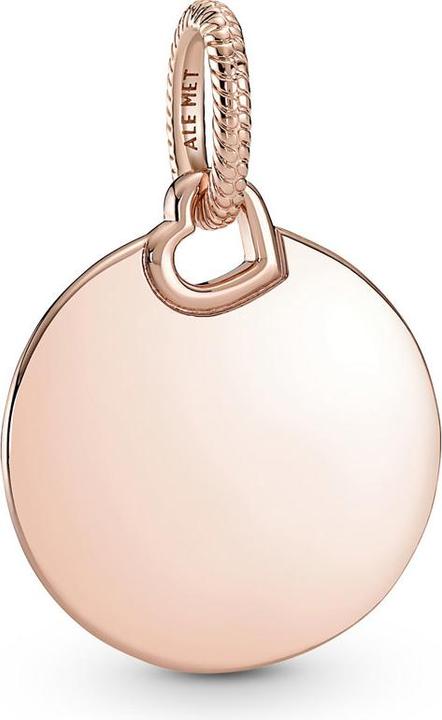 Actual product image Pandora 14k Rose Gold Round Pendant (Metal alloy)