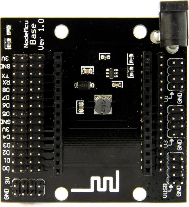 Actual product image Purecrea ESP8266 NodeMCU V3 Base Board ProtoShield with voltage regulator