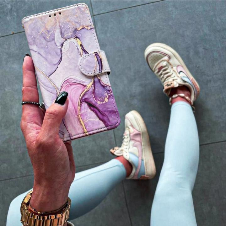 Produktbild Tech-Protect Kaardivahega mobiiliümbris Galaxy A25 Wallet Marble (Samsung Galaxy A25 5G)