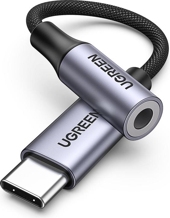 Immagine prodotto Ugreen Adattatore da USB-C a 3.5mm Jack con supporto IPAD Pro e Samsung Note 10 (USB tipo C, Jack da 3.5mm)