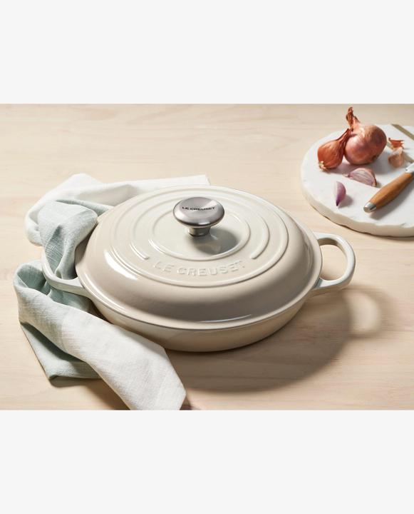 Productafbeelding Le Creuset Gourmet Professional Pot Signature Ø 30cm, rond (30 cm, Braadpan + kasserol, Gietijzer)