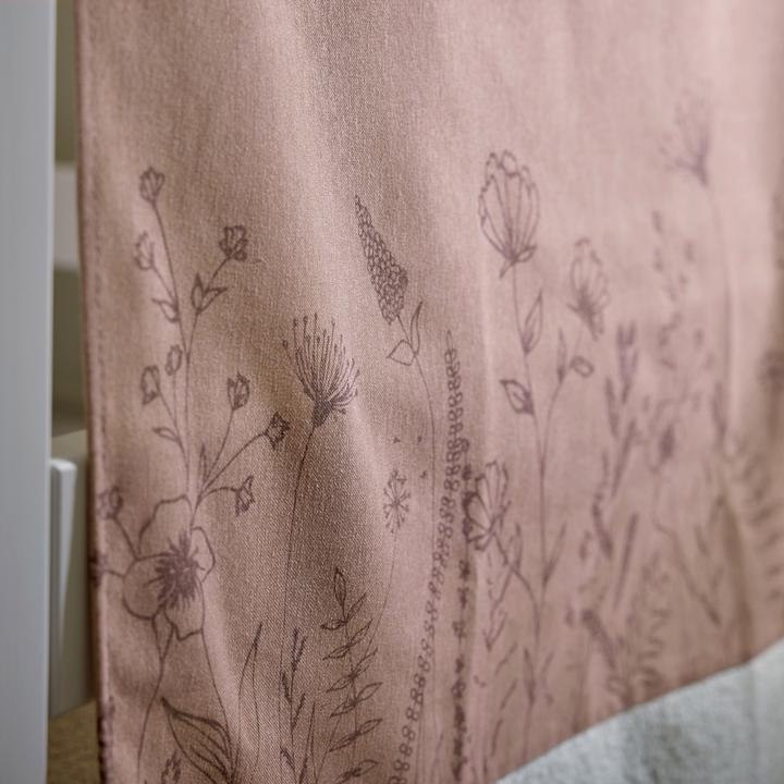 Actual product image Lifetime Kidsrooms 4 in 1 half-high bed with fabric canopy, Happy Rabbit with standard slatted frame