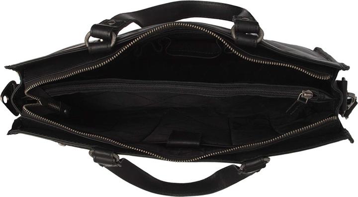 Produktbild The Chesterfield Brand Manly Schultertasche Leder 40 cm Laptopfach
