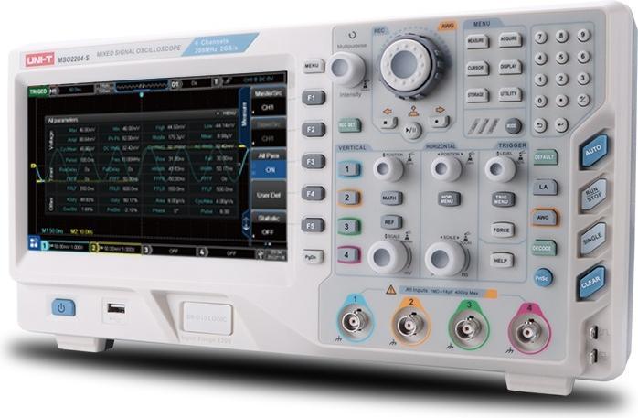 Produktbild Uni-T MSO2202-S Oszilloskop 200MHz, 2GSa/s