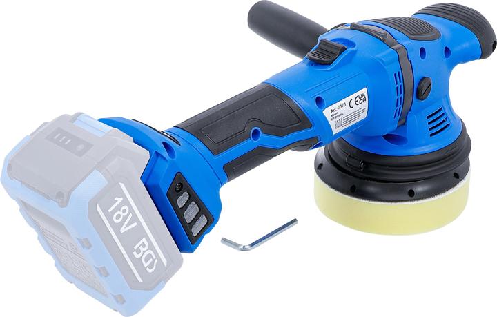 Image du produit BGS Polisseuse excentrique sur batterie | sans balais | 18 V | sans batterie (Ponceuse excentrique)