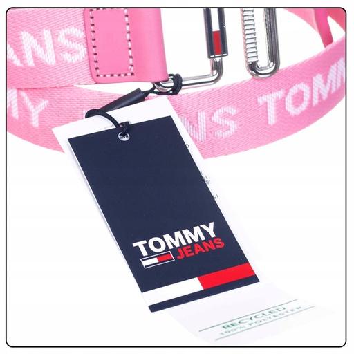 Image du produit Tommy Hilfiger Tommy Jeans Femme TJW Essential Webbing Belt ceinture, Fresh Pink, 80 cm (80)