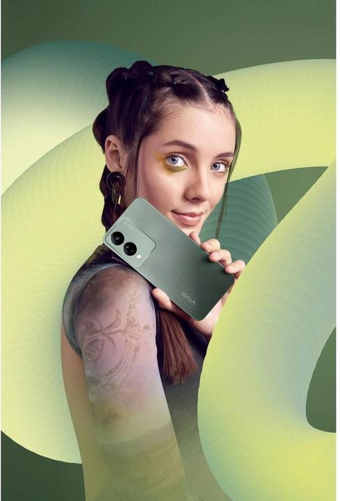 Actual product image Vivo Y17S 4/128, gn (128 GB, Black, 6.60", Dual SIM, 50 Mpx)