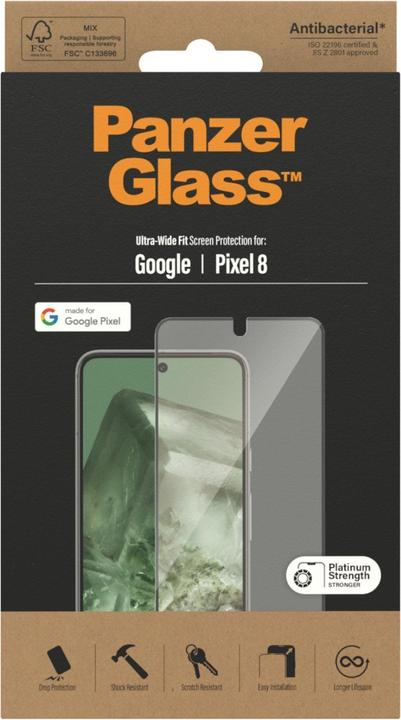 Immagine prodotto PanzerGlass Ultra-Wide Fit (1 Pezzo/i, Google Pixel 8)