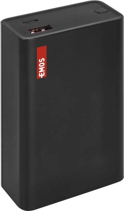 Produktbild Emos Powerbank NTBF20, 20 000 mAh, 65 W PD, schwarz (20000 mAh, 65 W, 74 Wh)