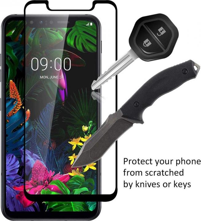 Image du produit Screenguard LG G8S ThinQ Full Screen Protection en verre blindé 2.5D 9H (1 pièce(s), G8 ThinQ)
