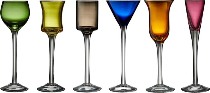 Lyngby Verre à Shot Set Of 6 (916208) (0.25 dl, 6 x, Verre à fusil)