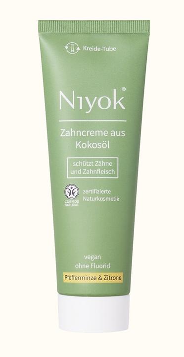Immagine prodotto Niyok Dentifricio Olio di Cocco Menta e Limone 75 ml (75 ml)