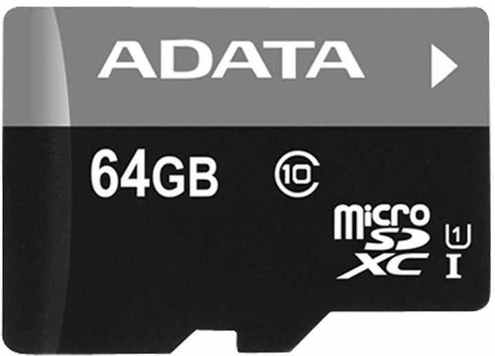 Adata Carte microSDXC (64 Go, microSDXC, U1, UHS-I)