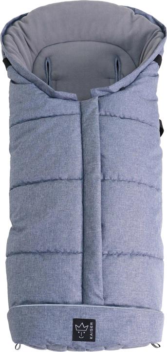 Blu denim melange