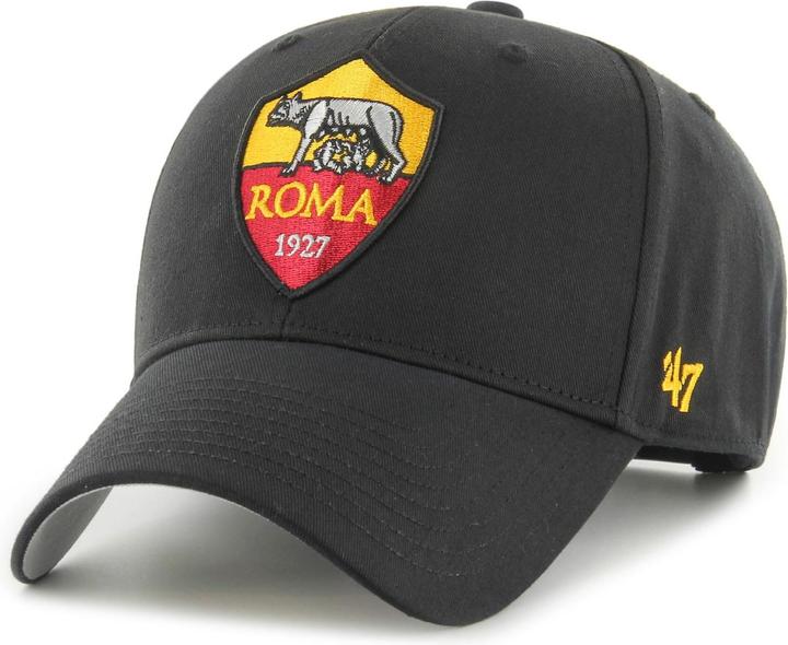 Produktbild 47 Brand Snapback Curved Cap - As Roma Schwarz