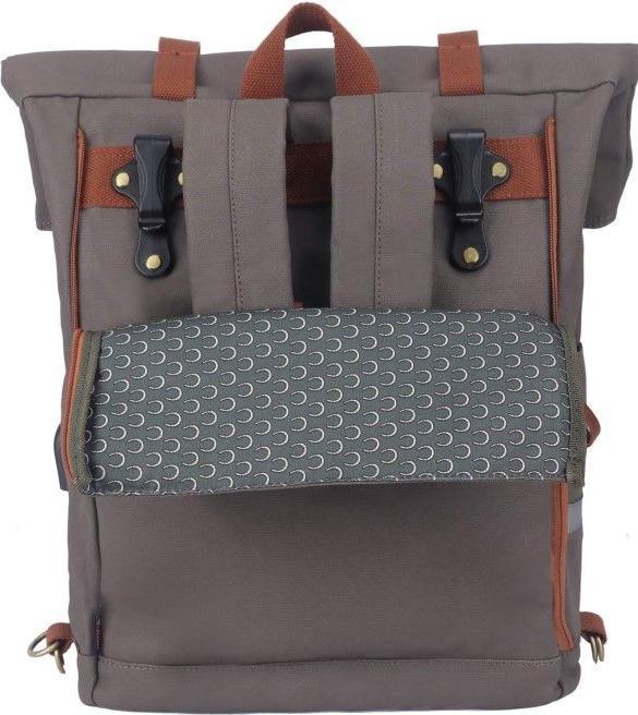 Produktbild Tourbon Wasserabweisende Canvas Velo Gepäckträgertasche & Rucksack (18 l, Gepäckträgertasche)
