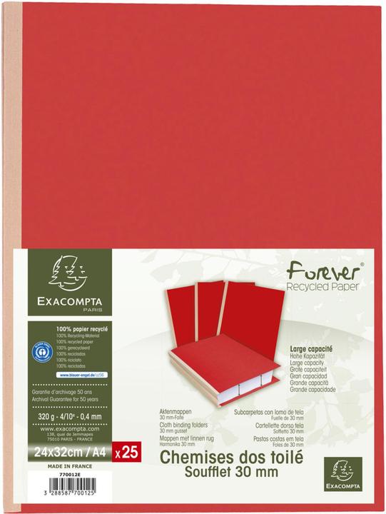 Produktbild Exacompta Sammelmappen - Aktendeckel (A4, 25 x)