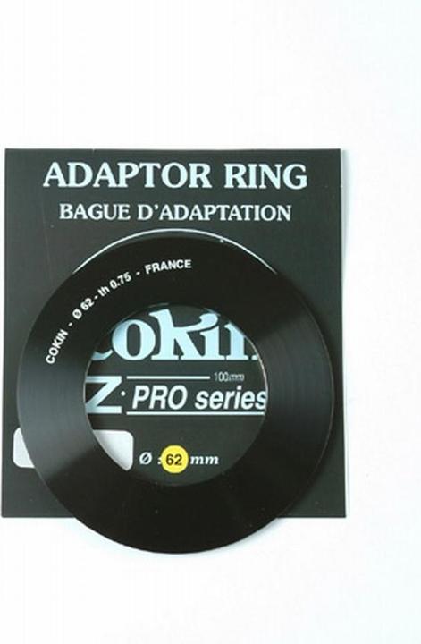 Immagine prodotto Cokin Adattatore Z462 da 62 mm (Adattatori per filtri)