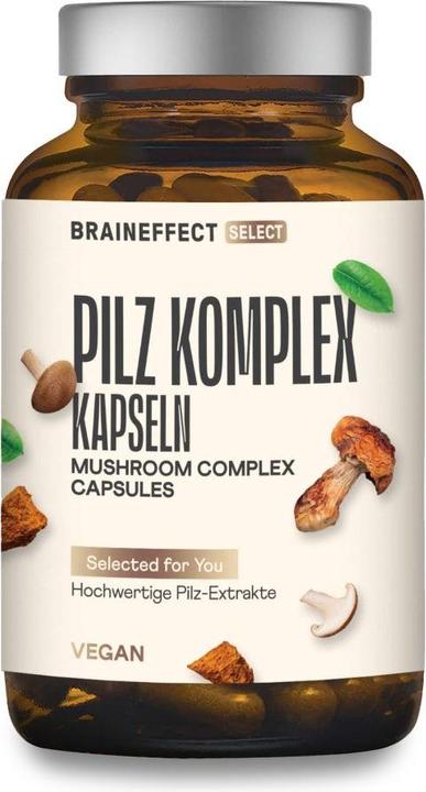 Produktbild Braineffect Pilz Komplex Kapseln (120 Stück, Kapseln)