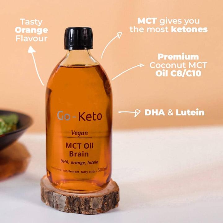 Actual product image Go-Keto MCT oil keto (1 Piece, Oil, 785 g)