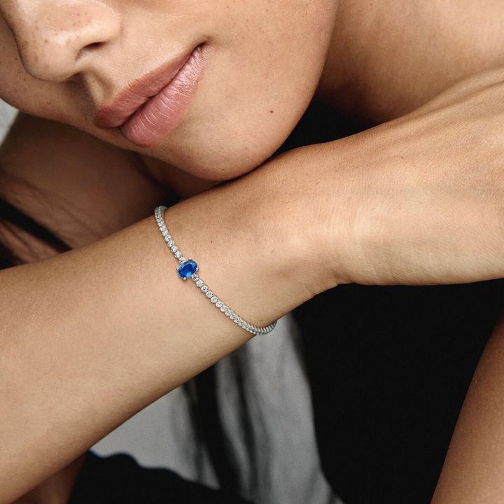 Produktbild Pandora Tennis Armband Funkelndes Pavé (18 cm, Sterling Silber 925)