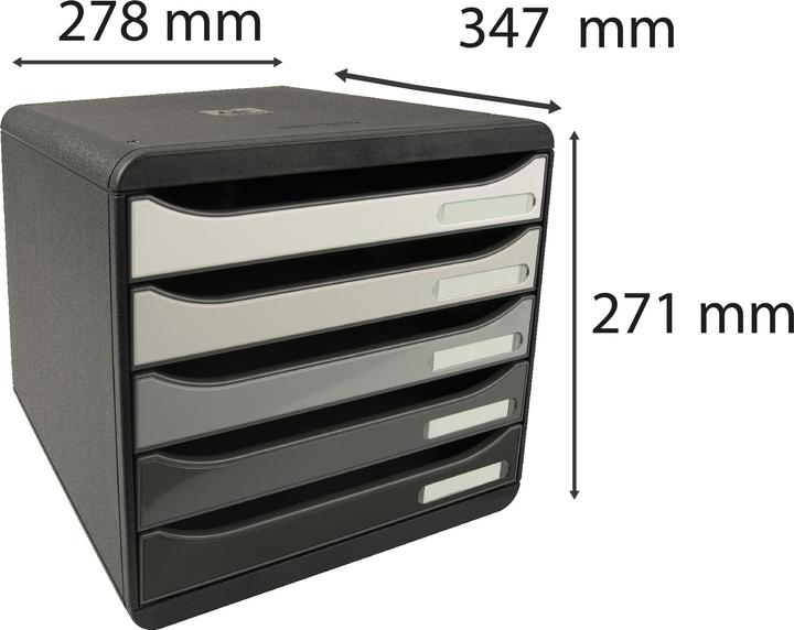 Produktbild Exacompta Stapelbare Boxen (A4+)