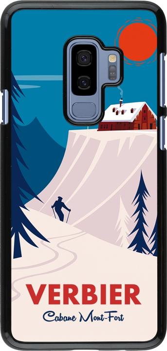 Actual product image PhoneLook Coque Verbier Cabane Mont-Fort (Samsung Galaxy S9+)
