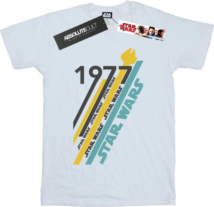 Produktbild Star Wars Retro 77 Stripes TShirt Jungen (140, 146)