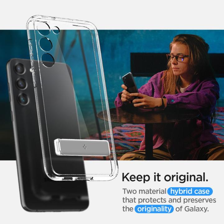 Image du produit Spigen Ultra Hybrid S Case pour S911B Samsung Galaxy S23 - crystal clear (Samsung Galaxy S23)