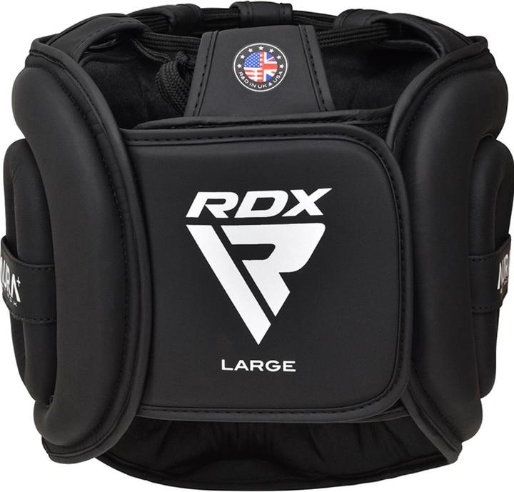 Actual product image Rdx Head Guard Aura Plus T-17 Black Golden-L (L)