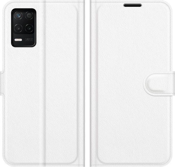 Actual product image MU Classic Litchi Leather Bookcover Series (Realme 8 5G)