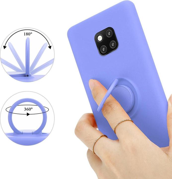 Produktbild Cadorabo TPU Liquid Ring Silicone Case Hülle (Huawei Mate 20 Pro)