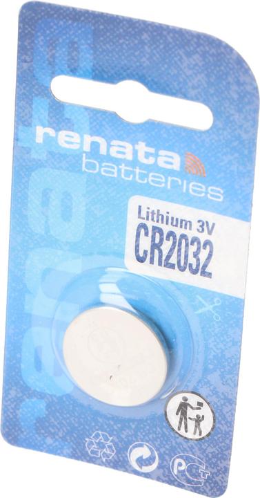 Image du produit Renata CR2032 Pile au lithium, pile au lithium CR2032, 3V (1 pcs, 225 mAh)