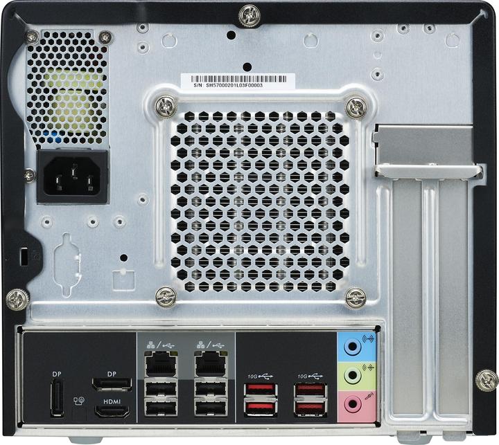 Actual product image Shuttle Socket LGA1200, Intel H570, 4 x SATA, 4 x DDR4-3200, 2 x Gigabit LAN (Intel Core i3, Intel Core Skylake-S)