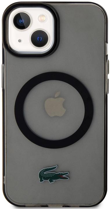 Actual product image Lacoste LCHMP15MULOK iPhone 15 Plus 6.7" czarny/black hardcase Transparent MagSafe (Apple iPhone 15 Plus, Apple iPhone 14 Plus)