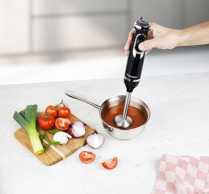 Image du produit Bestron Set mixeur plongeant en acier inoxydable