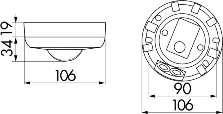Actual product image B.E.G. Brück Motion detector (12 m)