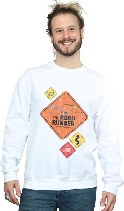 Produktbild Looney Tunes Road Runner Road Sign Sweatshirt (XL)
