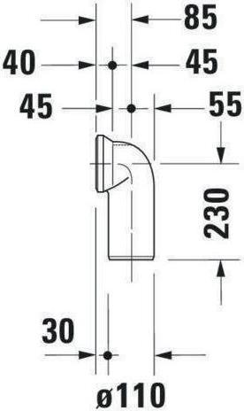 Actual product image Duravit Connection set Vario