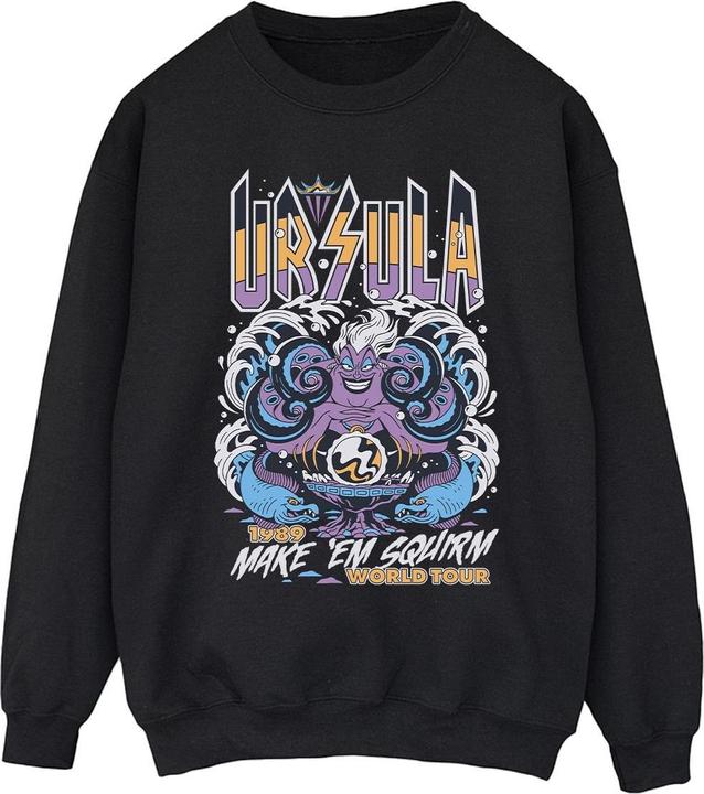 Actual product image Disney Mens Villains Ursula Make Em Squirm Sweatshirt (XL)