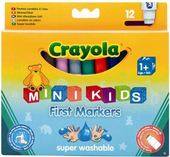 Crayola Erste Filzstifte (Mehrfarbig, Multicolor, 12 x)