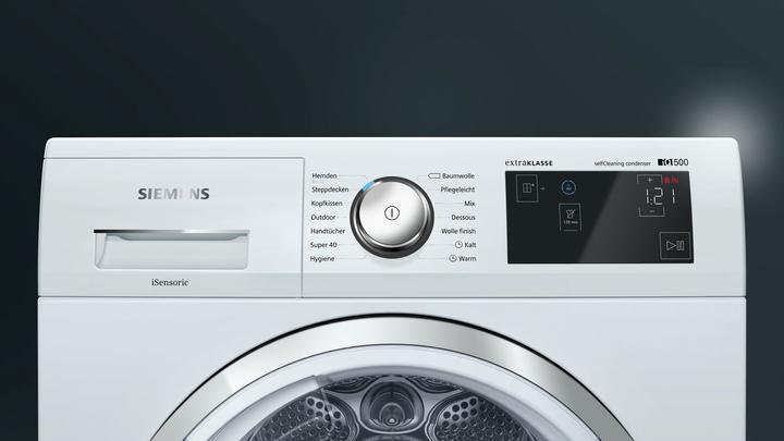 Actual product image Siemens Tumble dryer WT47W680 (8 kg, Right)