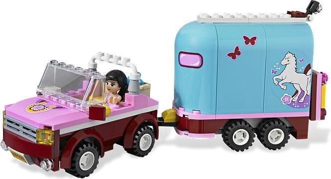 Produktbild LEGO Friends Geländewagen mit Pferdeanhänger (3186, LEGO Friends)